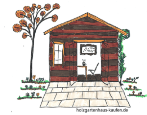 Gartenhaus bunt streichen.12 kreative Ideen zur Farbgestaltung